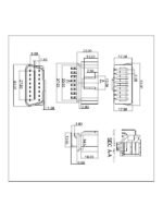 OBD汽车连接器 公头 反向 12V - 图片 2
