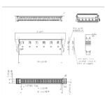 1.27mm 板对板连接器 SMC 母座
